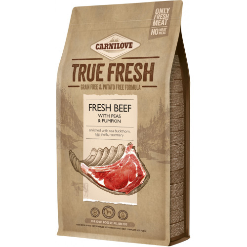 Сухий корм для собак Carnilove True Fresh BEEF for Adult dogs 1.4 кг (8595602546039) – Carnilove
