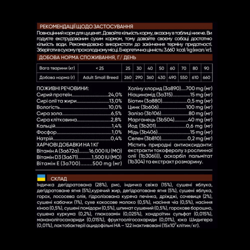 Сухий корм для собак Savory Large Breeds rich in Fresh Turkey and Lamb 3 кг (4820232630235) – Savory (вид 3)