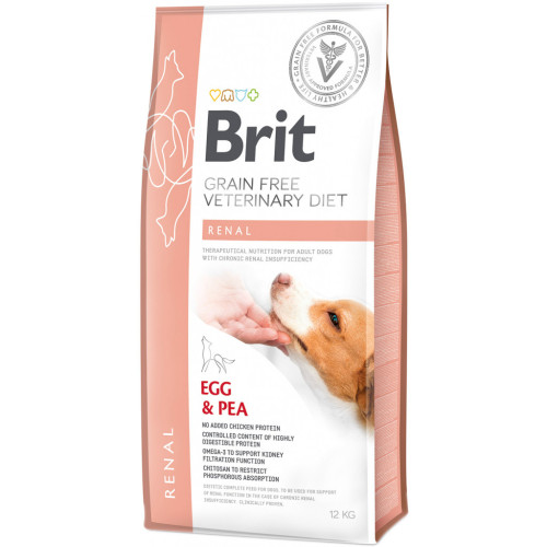 Сухой корм для собак Brit GF VetDiets Dog Renal 12 кг (8595602528189) – Brit GF VetDiets