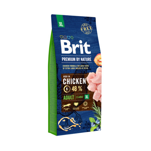 Сухой корм для собак Brit Premium Dog Adult XL 15 кг (8595602526529) – Brit Premium