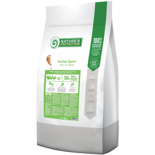 Сухий корм для собак Nature's Protection Active Sport Adult All Breeds 18 кг (NPB46032) – Nature's Protection