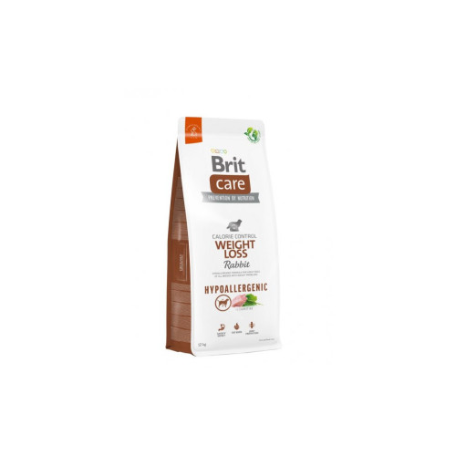 Сухий корм для собак Brit Care Dog Hypoallergenic Weight Loss з кроликом 12 кг (8595602559169) – Brit Care
