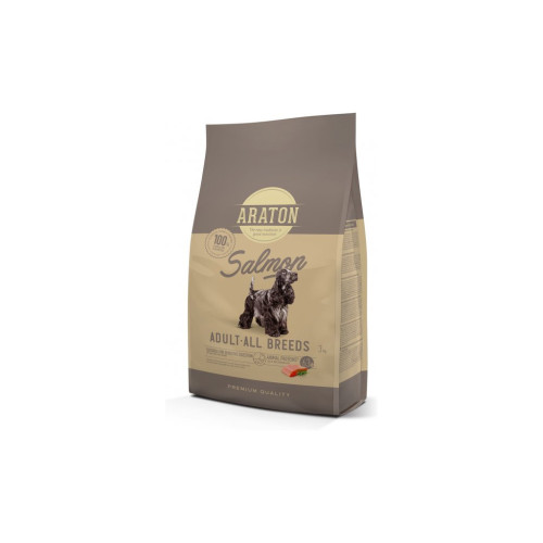 Сухий корм для собак ARATON Salmon Adult All Breeds 3 кг (ART47482) – ARATON
