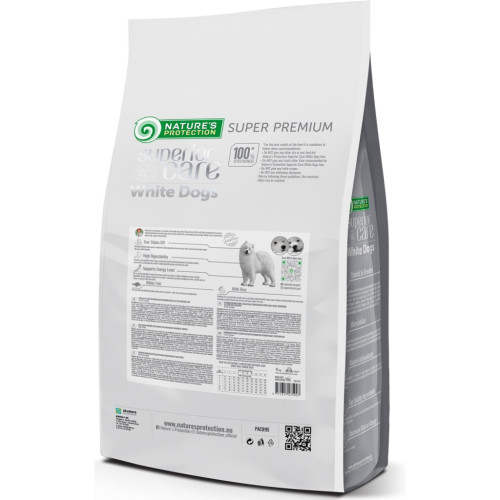 Сухой корм для собак Nature's Protection Superior Care White Dogs White Fish Junior All Sizes 4 кг (NPSC47594) – Nature's Protection (вид 1)