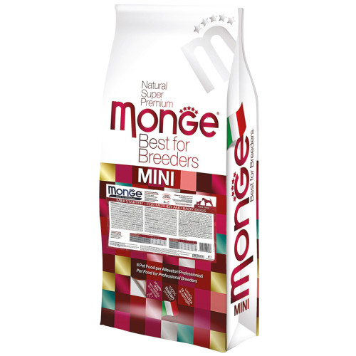 Сухой корм для собак Monge Dog Mini Starter для малых пород до 10 кг 15 кг (8009470006088) – Monge