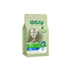 Сухий корм для собак OASY LIFESTAGE Adult Medium риба 12 кг (8054329510162)