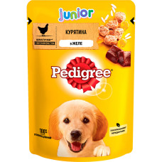Влажный корм для собак Pedigree Junior Курица с рисом в желе 100 г (5900951017247)