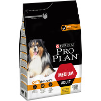 Сухой корм для собак Purina Pro Plan Dog Medium Adult с курицей 3 кг (7613035114807)
