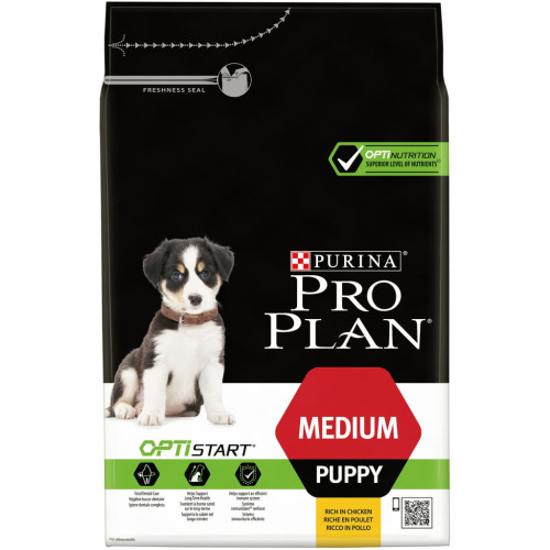Сухой корм для собак Purina Pro Plan Dog Medium Puppy с высоким содержанием курицы 3 кг (7613035114869) – Purina Pro Plan (вид 1)