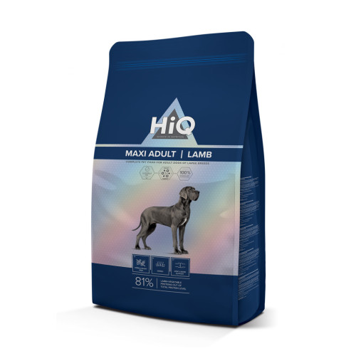 Сухий корм для собак HiQ Maxi Adult Lamb 11 кг (HIQ46474) – HiQ