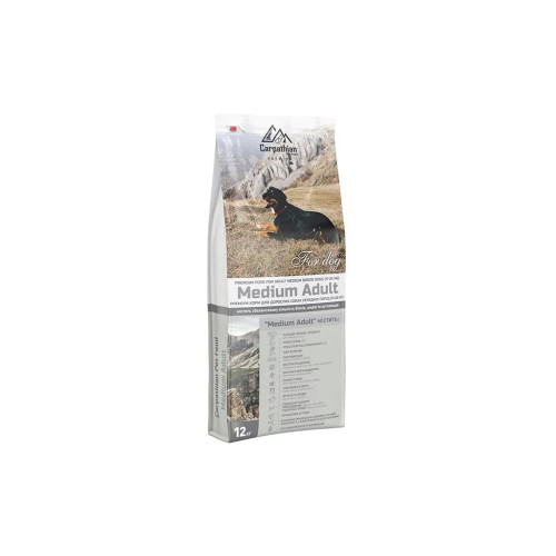 Сухий корм для собак Carpathian Pet Food Medium Adult 12 кг (4820111140695) – Carpathian Pet Food