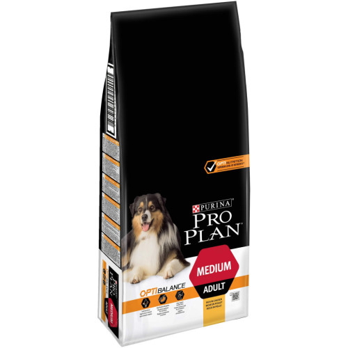 Сухой корм для собак Purina Pro Plan Dog Medium Adult с курицей 14 кг (7613035120488) – Purina Pro Plan