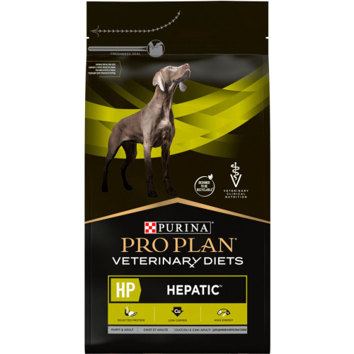 Сухий корм для собак Purina Pro Plan Veterinary Diets HP Hepatic Для підтримання функції печінки при хронічній печінковій недостатності 3 кг (7613034996312) – Purina Pro Plan Veterinary Diets (вид 2)