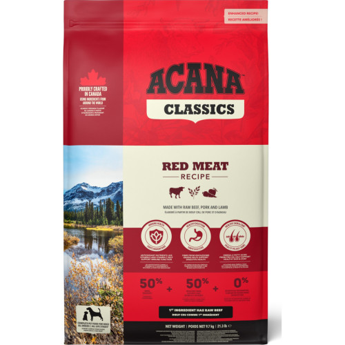 Сухий корм для собак ACANA Red Meat Recipe 9.7 кг (0064992561123) – ACANA