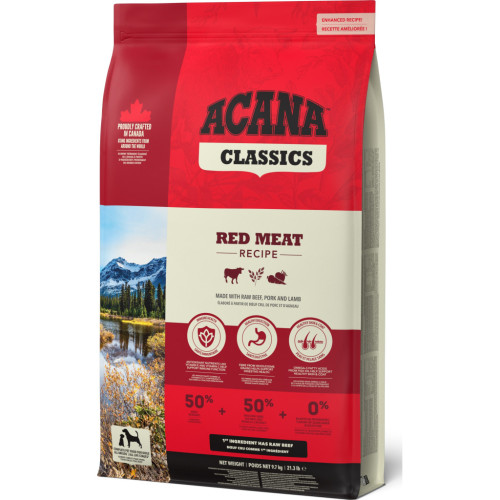 Сухий корм для собак ACANA Red Meat Recipe 9.7 кг (0064992561123) – ACANA (вид 1)