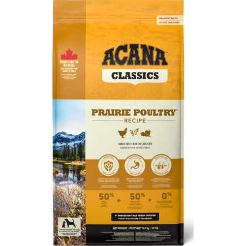 Сухий корм для собак ACANA Prairie Poultry 17 кг (0064992560171) – ACANA