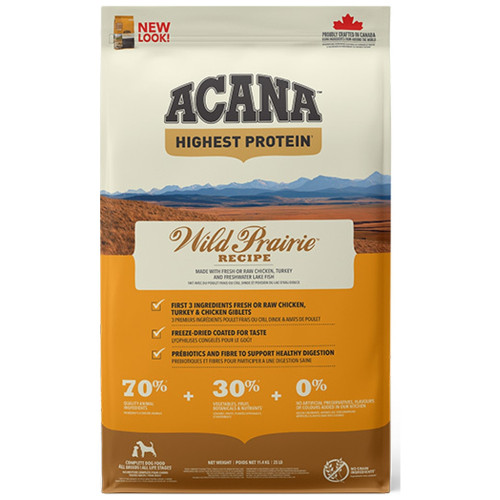 Сухий корм для собак ACANA Wild Prairie 11.4 кг (0064992540111) – ACANA