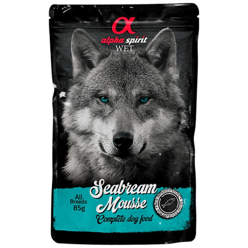 Влажный корм для собак Alpha Spirit старше 1 года с дорадой 85 г (8436586311629) – Alpha Spirit