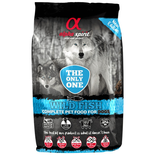 Сухой корм для собак Alpha Spirit The Only One Fish 3 кг (8436586310257) – Alpha Spirit