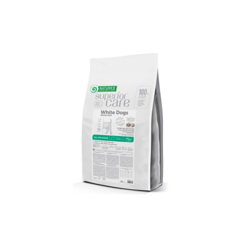 Сухий корм для собак Nature's Protection Superior Care White Dogs Grain Free Insect All Sizes and Life Stages 17 кг (NPSC47647) – Nature's Protection