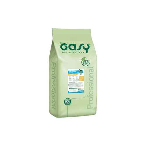 Сухий корм для собак OASY LIFESTAGE Puppy & Junior Medium 18 кг (8053017349183) – OASY