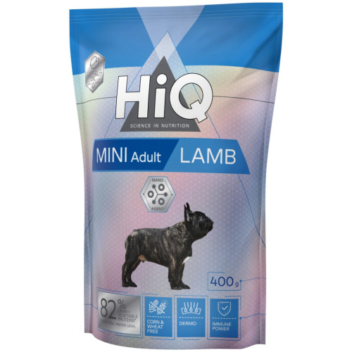 Сухий корм для собак HiQ Mini Adult Lamb 400 г (HIQ46468) – HiQ