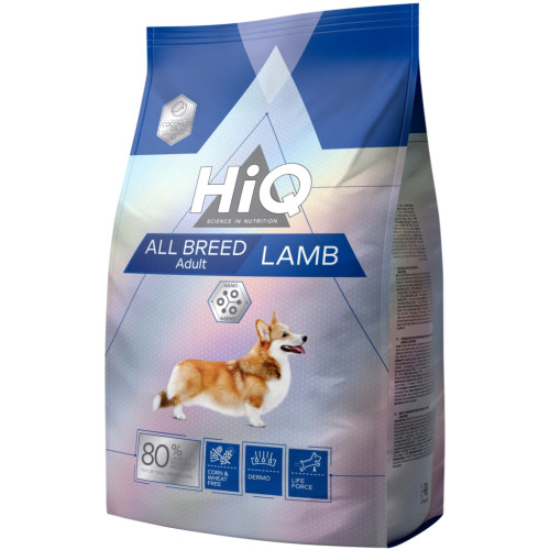 Сухой корм для собак HiQ All Breed Adult Lamb 2.8 кг (HIQ46479) – HiQ