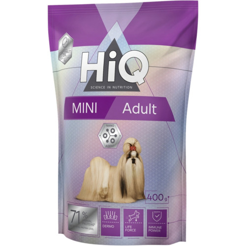 Сухий корм для собак HiQ Mini Adult 400 г (HIQ46465) – HiQ