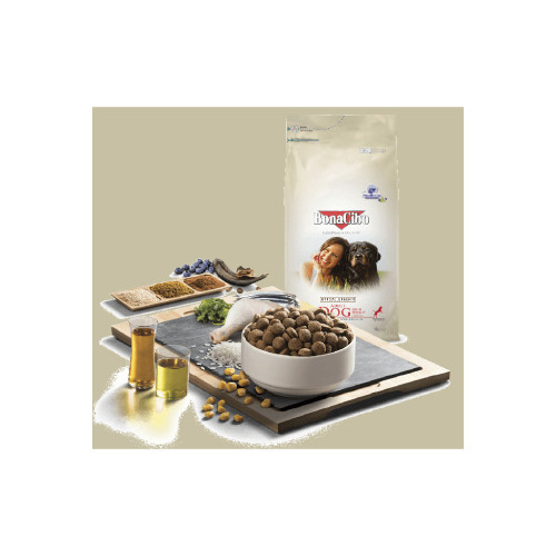 Сухий корм для собак BonaCibo Adult Dog High Energy Chicken&Rice with Anchovy 4 кг (8694686406175) – BonaCibo (вид 1)