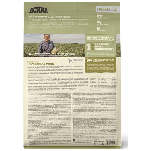 Сухой корм для собак ACANA Yorkshire Pork 2 кг (0064992572204) – ACANA (вид 2)