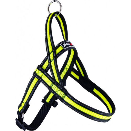 Шлей для собак GimDog Alfresco Y неопрен 2.0х55 58-70 см желтая (8009632059686) – GimDog