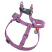 Шлея для собак WAUDOG Re-cotton з QR-паспортом L фіолетова (03339) – WAUDOG (вид 1)