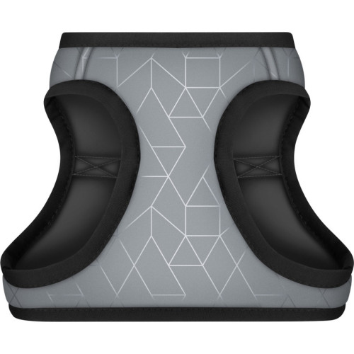 Шлея для собак WAUDOG Clothes з QR-паспортом ХS1 сіра (2926) – WAUDOG (вид 1)