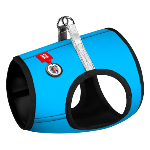 Шлей для собак WAUDOG Clothes с QR паспортом Colors of freedom S2 (228-4020) – WAUDOG