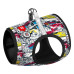 Шлея для собак WAUDOG Clothes з QR паспортом "Супермен комікс" S1 (1011-4006) – WAUDOG