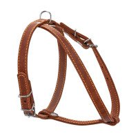 Шлея для собак Collar одинарна для малих порід Ш 14 мм А:40-48 см В:43-51 см коричнева (06346)