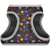 Шлей для собак WAUDOG Clothes с QR паспортом "NASA" XS2 (2914) – WAUDOG (вид 1)