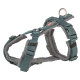 Шлея для собак Trixie Premium Трекінгова L 70-85 см 25 мм Синьо-сіра (4053032679054)