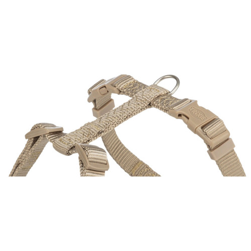 Шлей для собак Trixie Premium H-harness M-L 52-75 см 20 мм Песочная (4053032673199) – Trixie (вид 1)