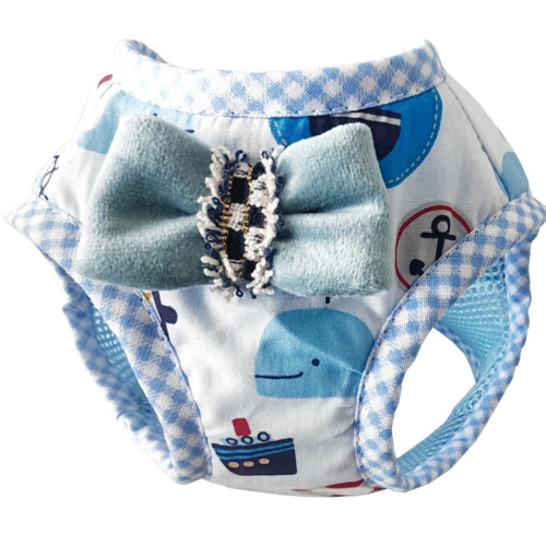 Шлея для собак Chloe's Home Florida marine S синя (CLH3000) – Chloe's Home (вид 1)