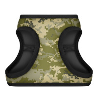 Шлей для собак WAUDOG Clothes с QR паспортом "Милитари" XS2 (221-4026)