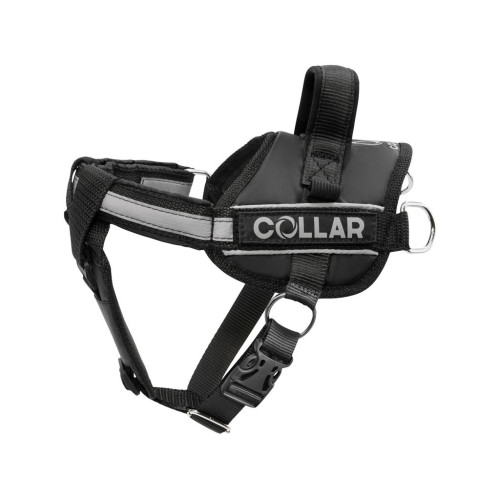 Шлей для собак Dog Extreme Police N1 35-45 см черная (07041) – Dog Extreme