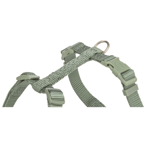 Шлей для собак Trixie Premium H-harness L-XL 75-120 см 25 мм Светло-зеленая (4053032673090) – Trixie (вид 1)