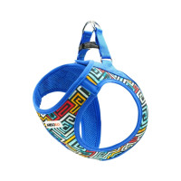 Шлей для собак MISOKO&CO синяя с узором XS (DCAMIS307M-XS)