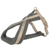 Шлей для собак Trixie Premium туристическая M–L 50–90 см 25 мм песочная (4053032677197)