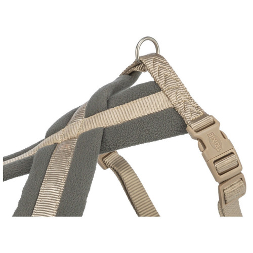 Шлей для собак Trixie Premium туристическая S–M 40–70 см 20 мм песочная (4053032677173) – Trixie (вид 1)