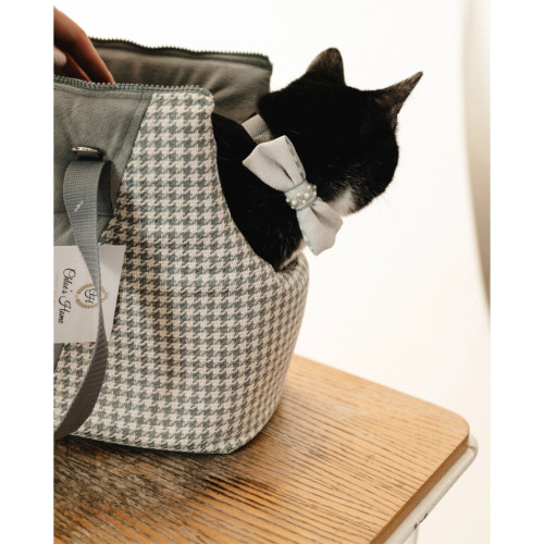 Переноска для тварин Chloe's Home Berlin 43x27x17 см сіра (CLH5231) – Chloe's Home (вид 2)