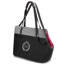 Переноска для тварин Chloe's Home Paris 53х19х32 см чорна (CLH1172)