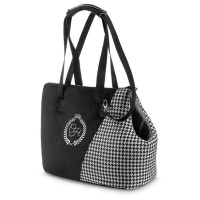 Переноска для животных Chloe's Home Porto 43x27x17 см черная (CLH7716)