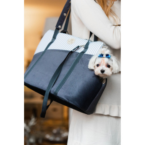 Переноска для тварин Chloe's Home Vienne 53х19х32 см сіра (CLH1141) – Chloe's Home (вид 2)